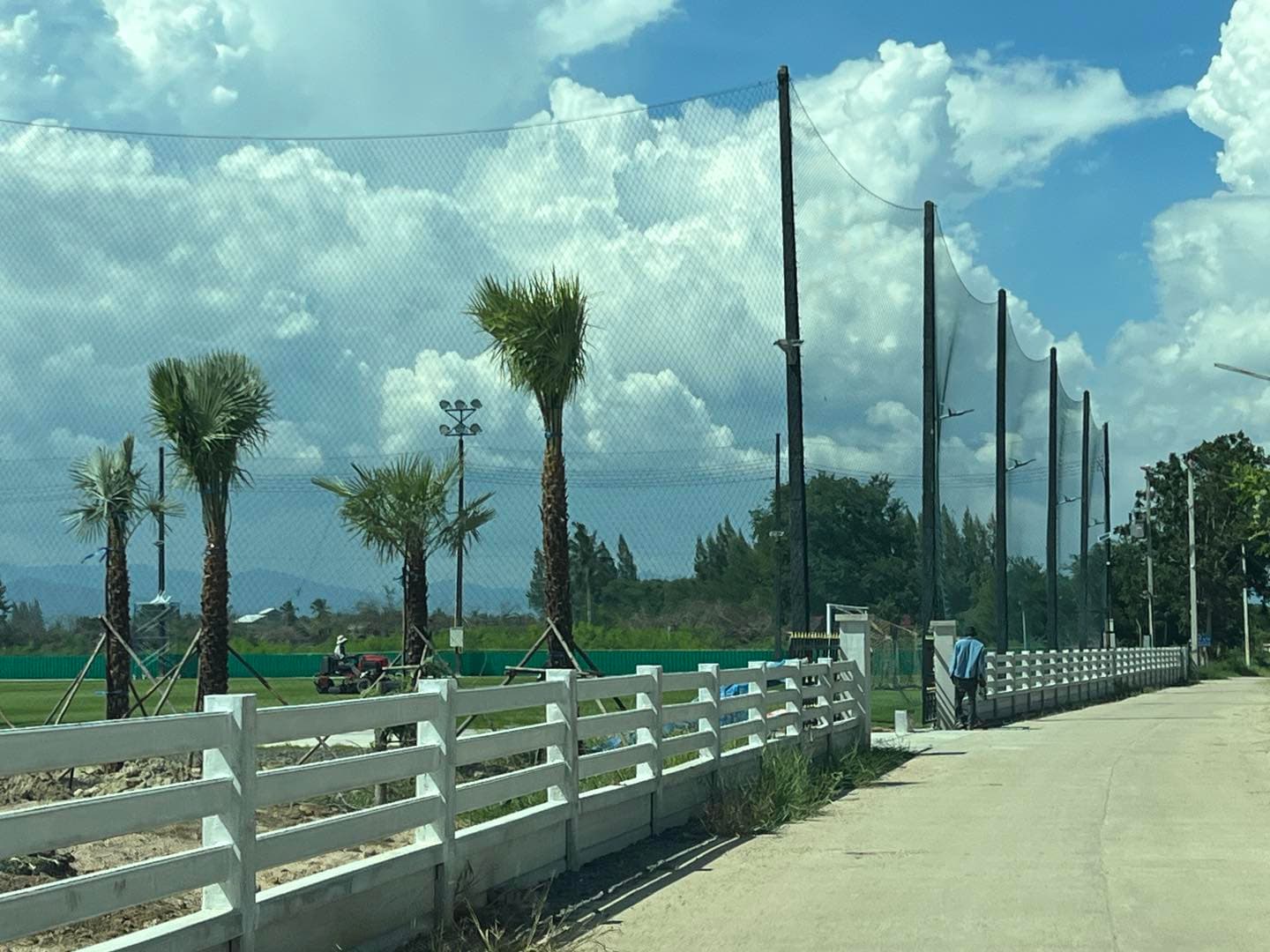 รั้วสำเร็จรูป + ราวคาวบอย