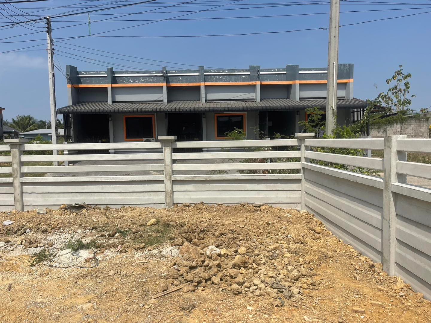 รั้วสำเร็จรูป + ราวคาวบอย