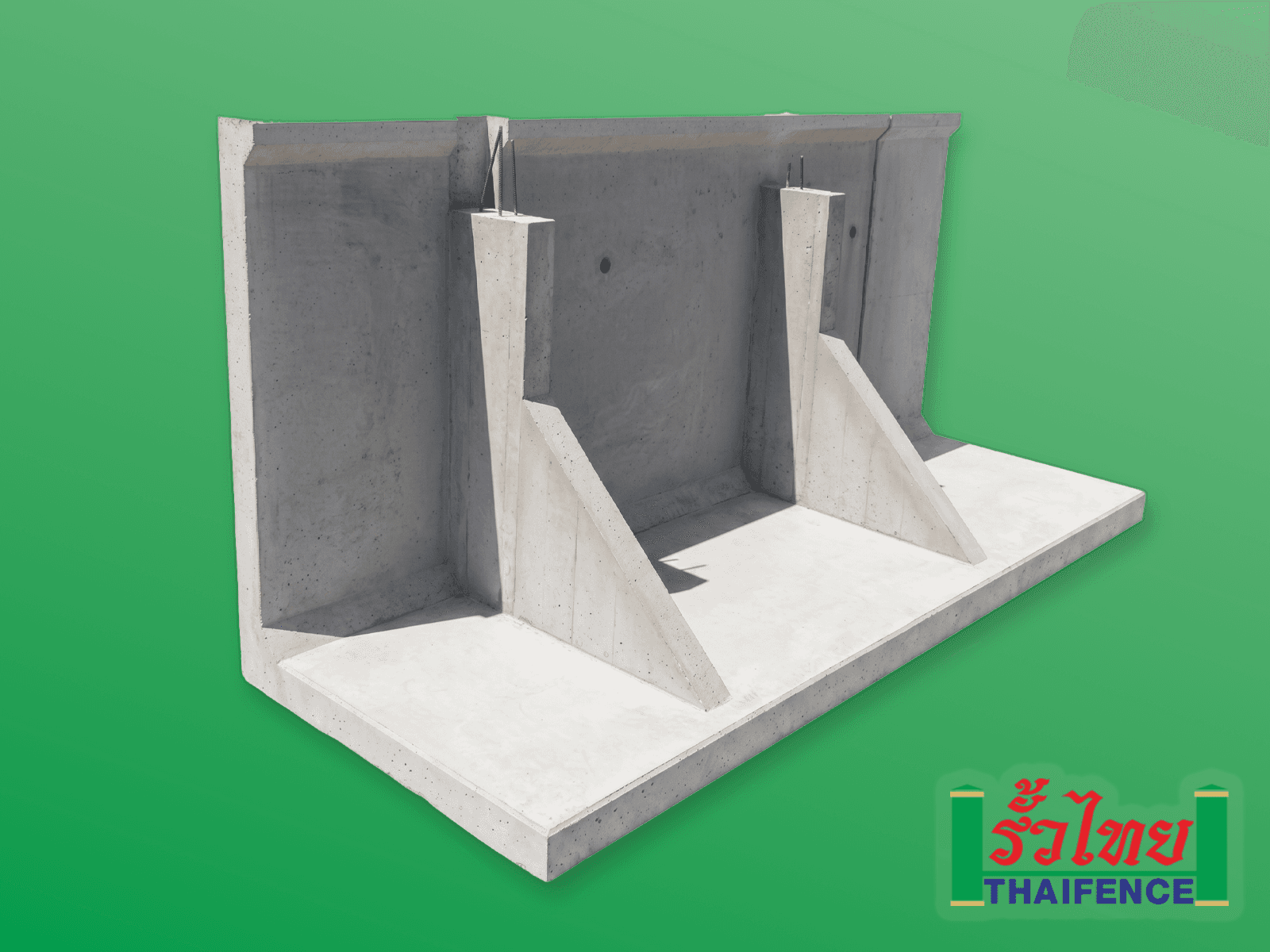 กำแพงกันดิน รูปตัวแอล